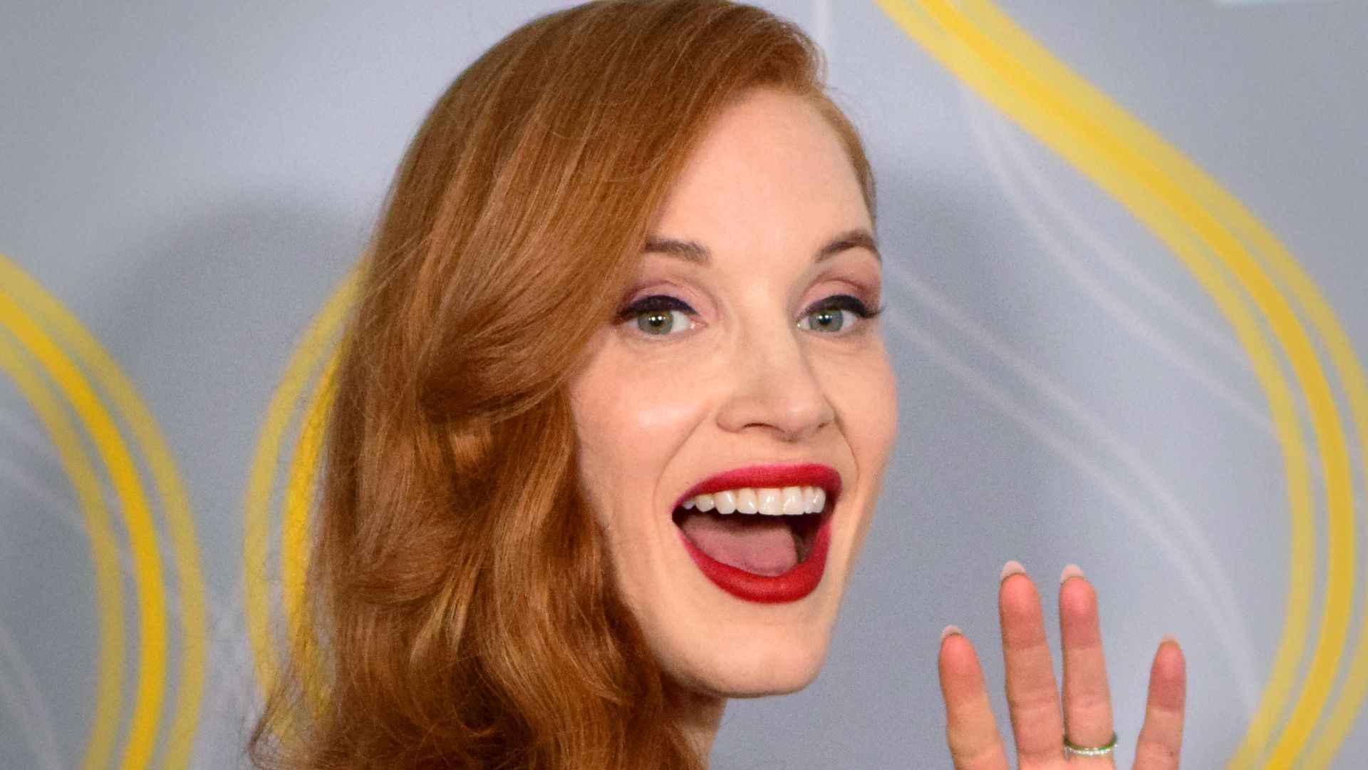 Jessica Chastain photographed at the 2022 Tony Awards