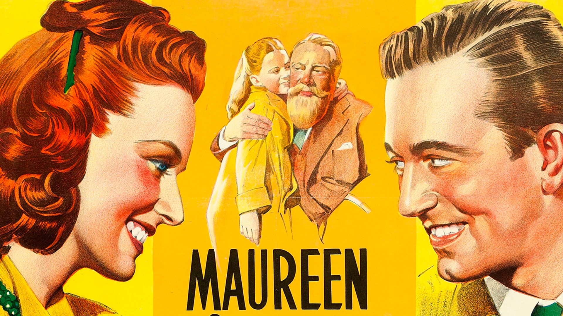 Theatrical release poster for the 1947 film Miracle on 34th Street.