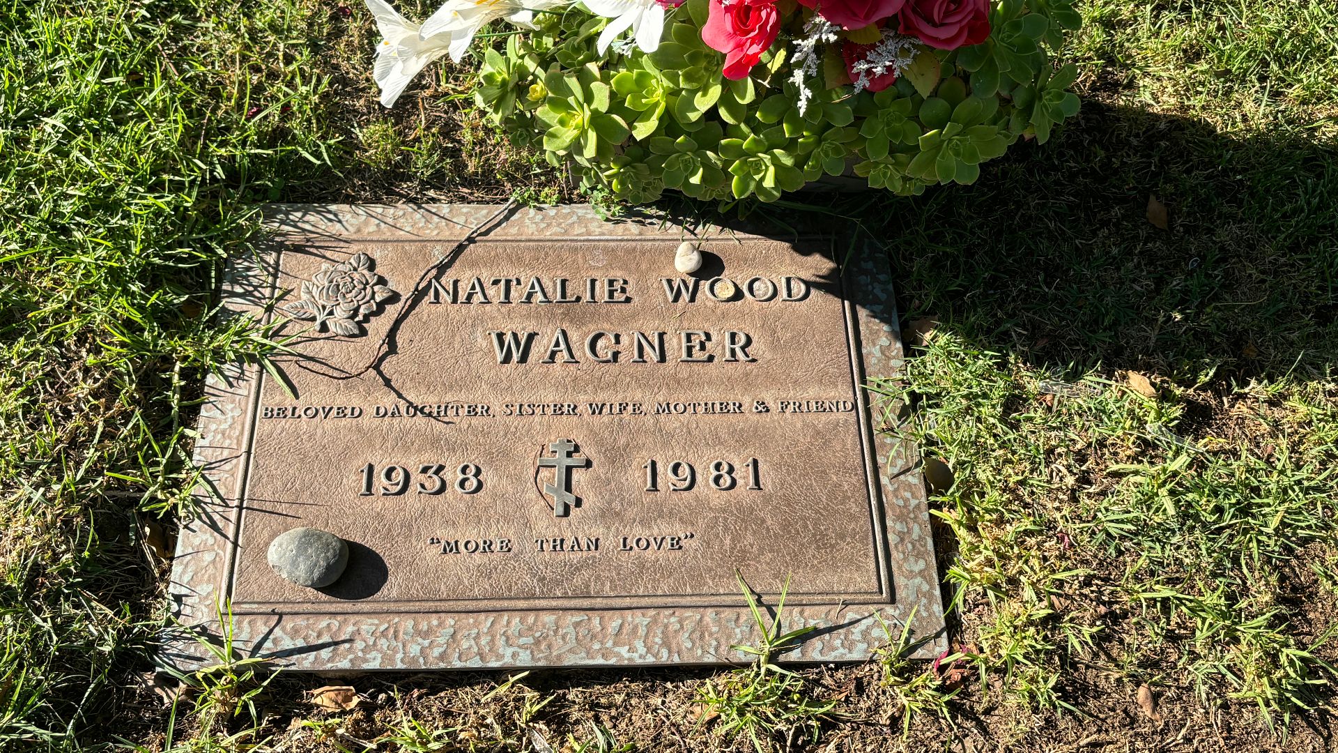 Grave of Natalie Wood, Los Angeles.