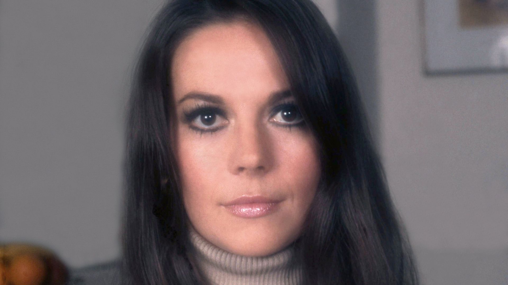 Natalie Wood taken in her London Home in Belgravia.