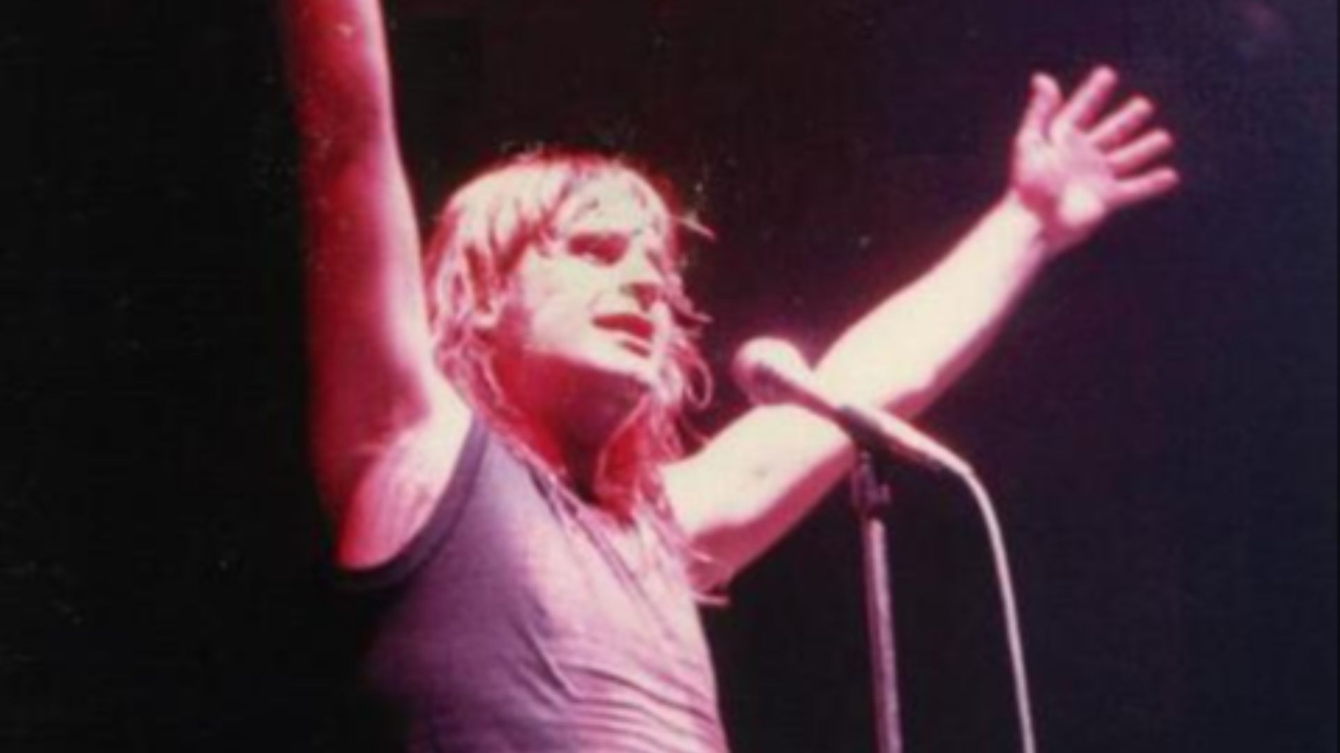 Ozzy Osbourne in Cardiff 1981