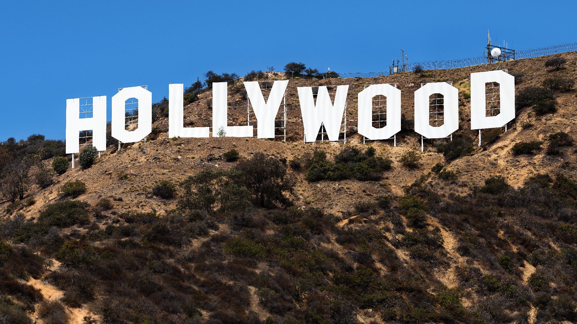 Hollywood Sign in Los Angeles, California