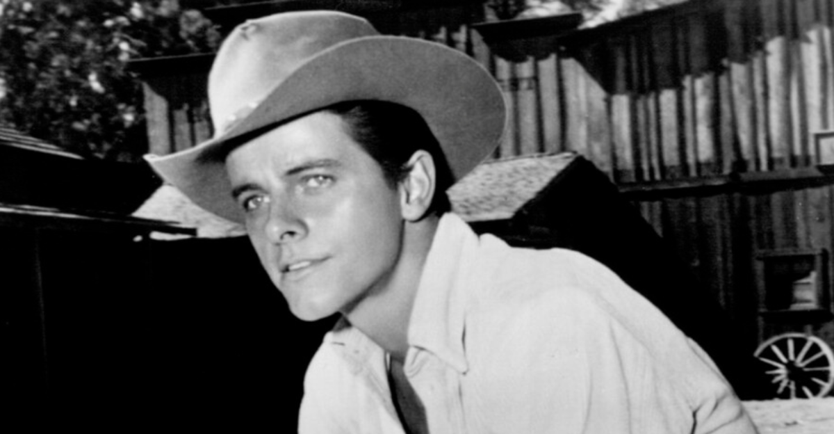 Photo of Peter Brown as Deputy Johnny McKay from the television series Lawman.