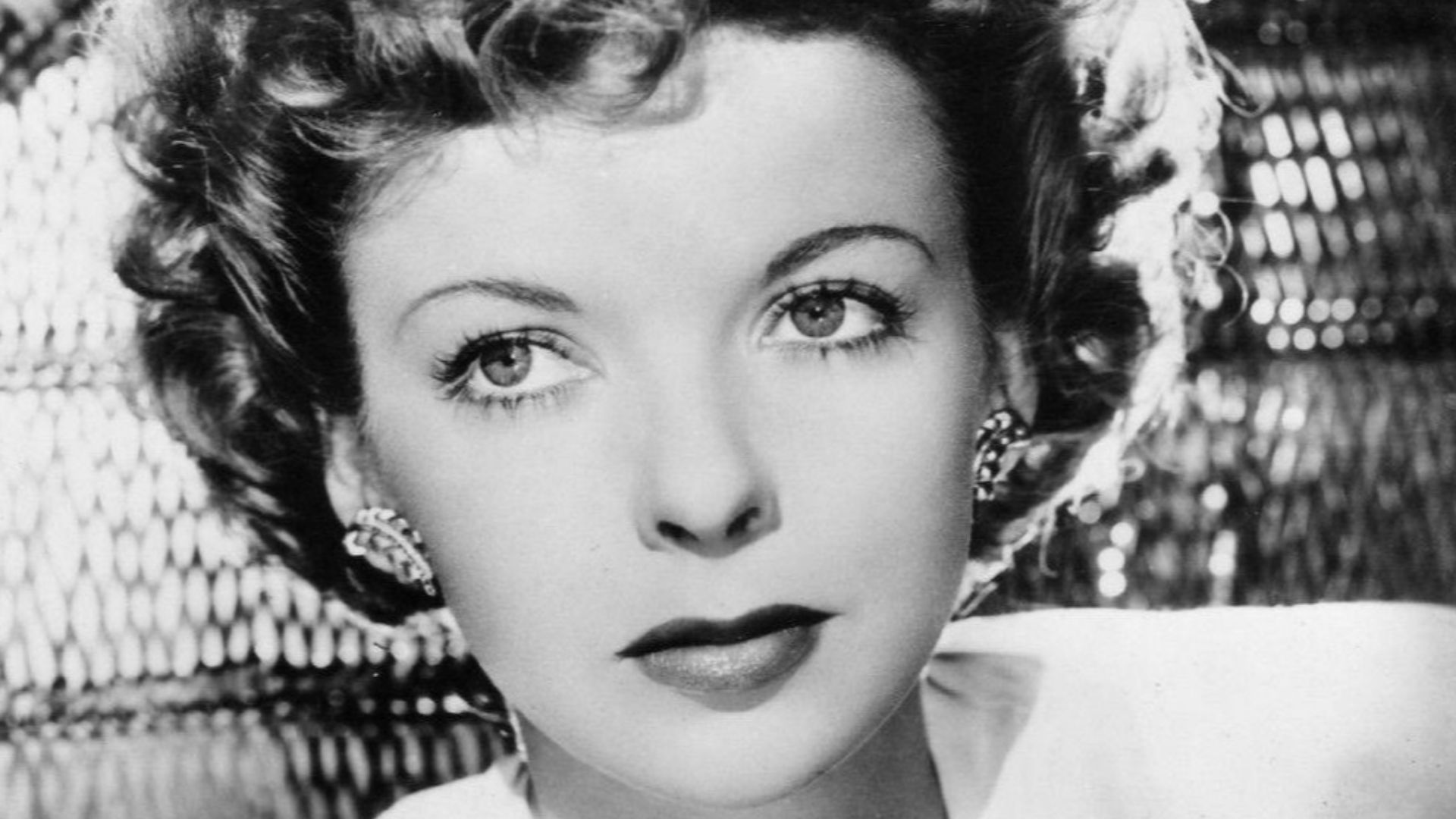 Photo of Ida Lupino from an appearance on the radio program Cavalcade of America.