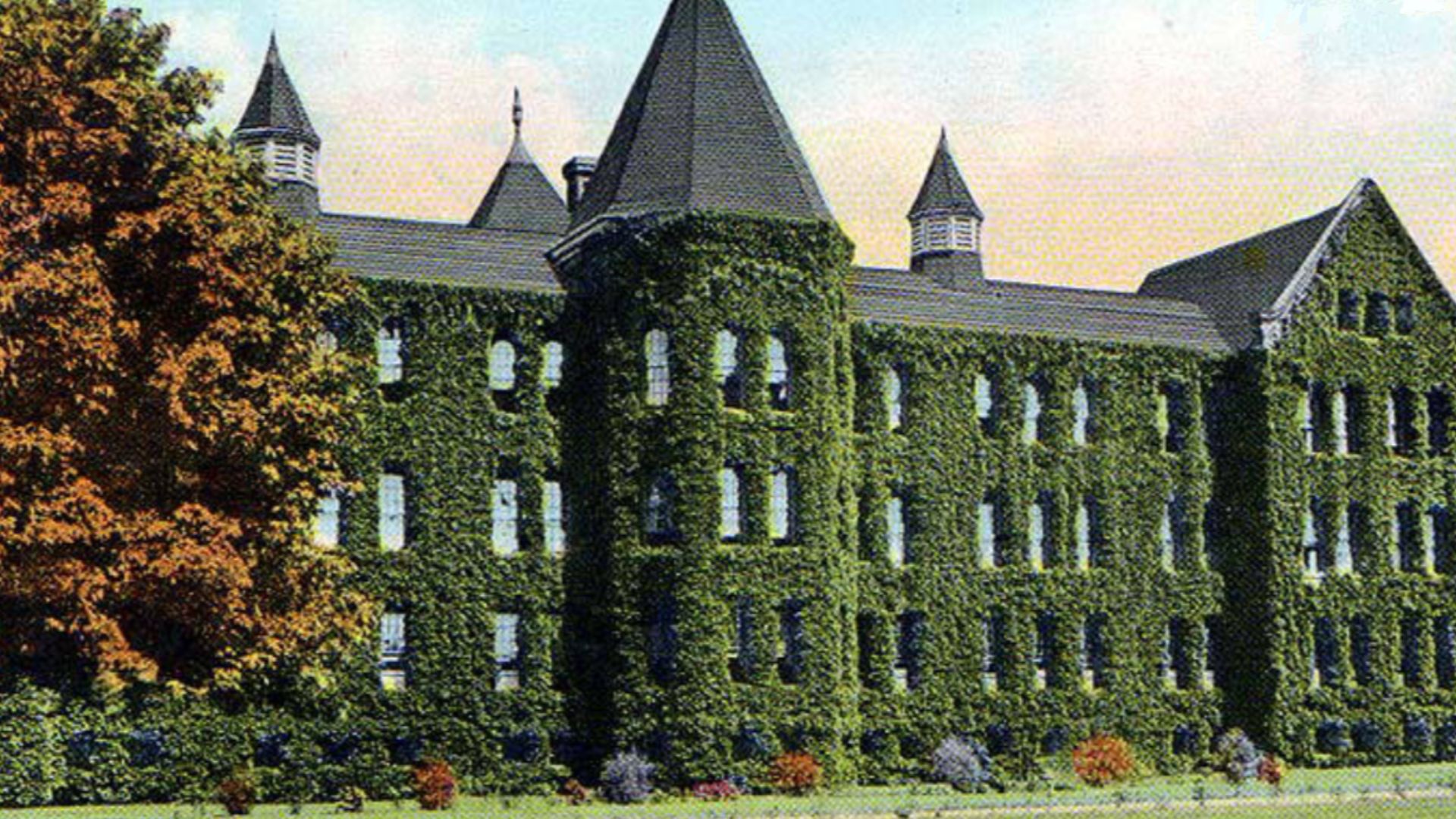 Postcard of Western State Hospital, c. 1908
