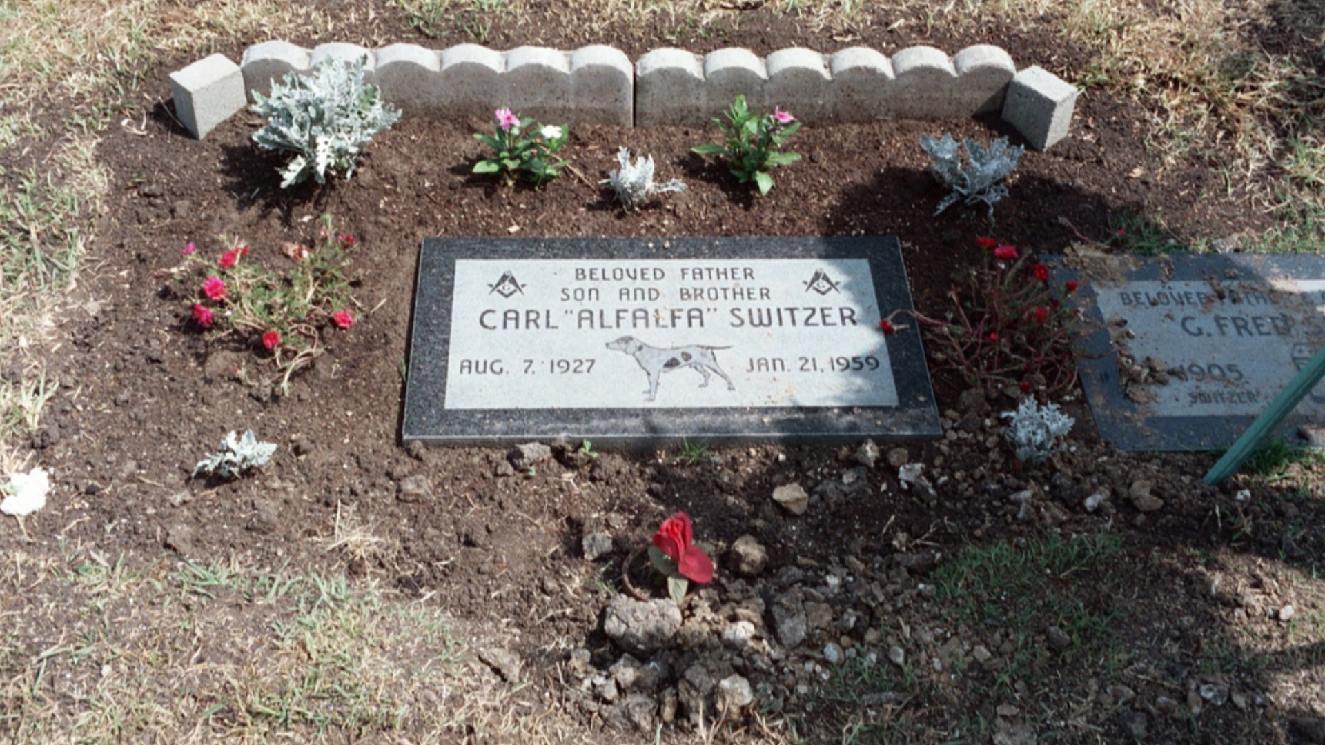 Grave of actor Carl