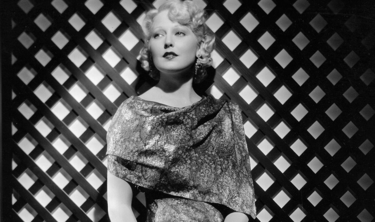 Thelma Todd circa 1931: Thelma Todd ( 1905 - 1935 ) the perky heroine of many two-reel comedies with First National, starred in many Hal Roach comedies with Zasu Pitts. She died mid-career in mysterious circumstances. Pictured wearing a slinky evening dress. 