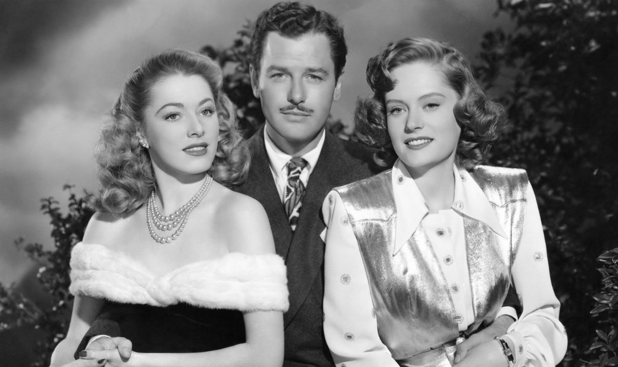 Eleanor Parker, Gig Young, and Alexis Smith in 'The Woman in White'
