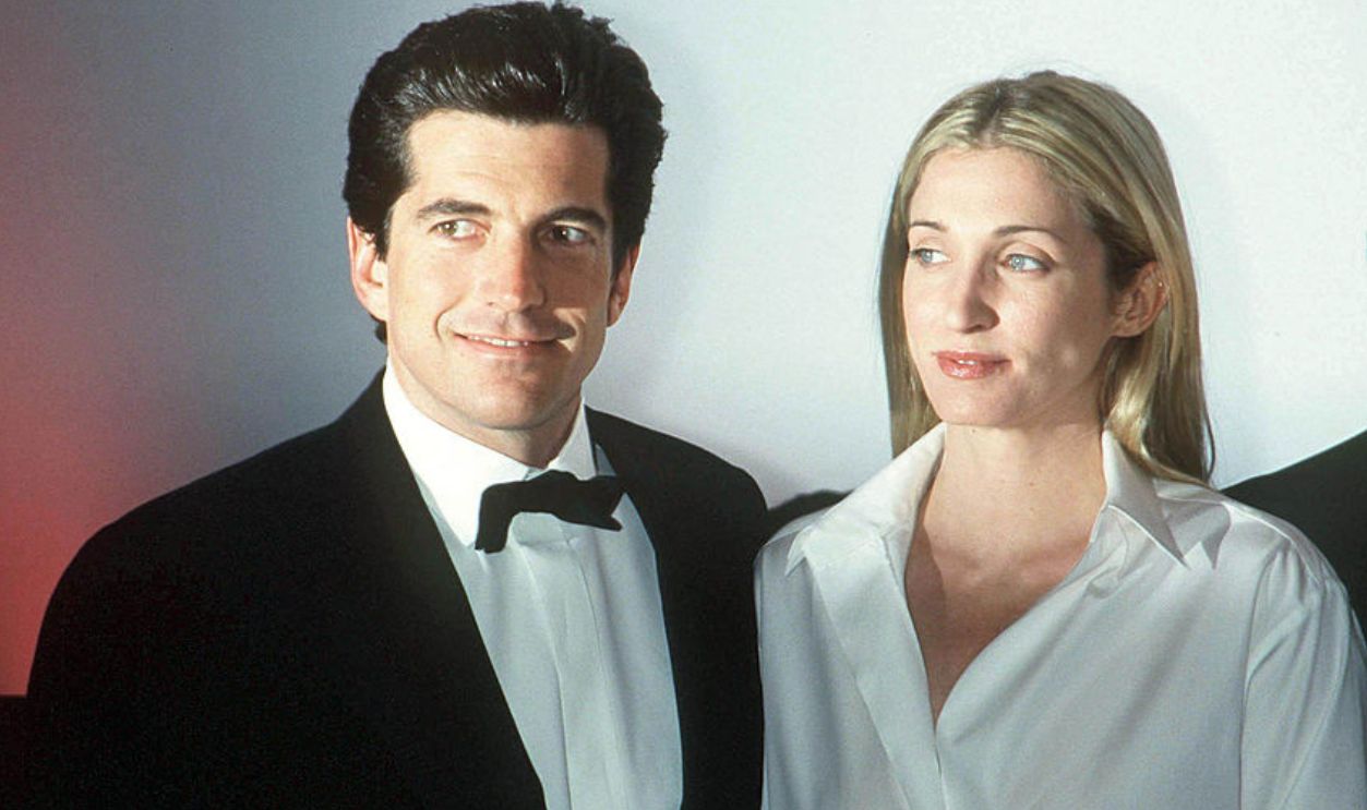 NEW YORK - MARCH 9: (FILE PHOTO) (ITALY OUT) John F. Kennedy Jr. and his wife Carolyn Bessette Kennedy attend the 