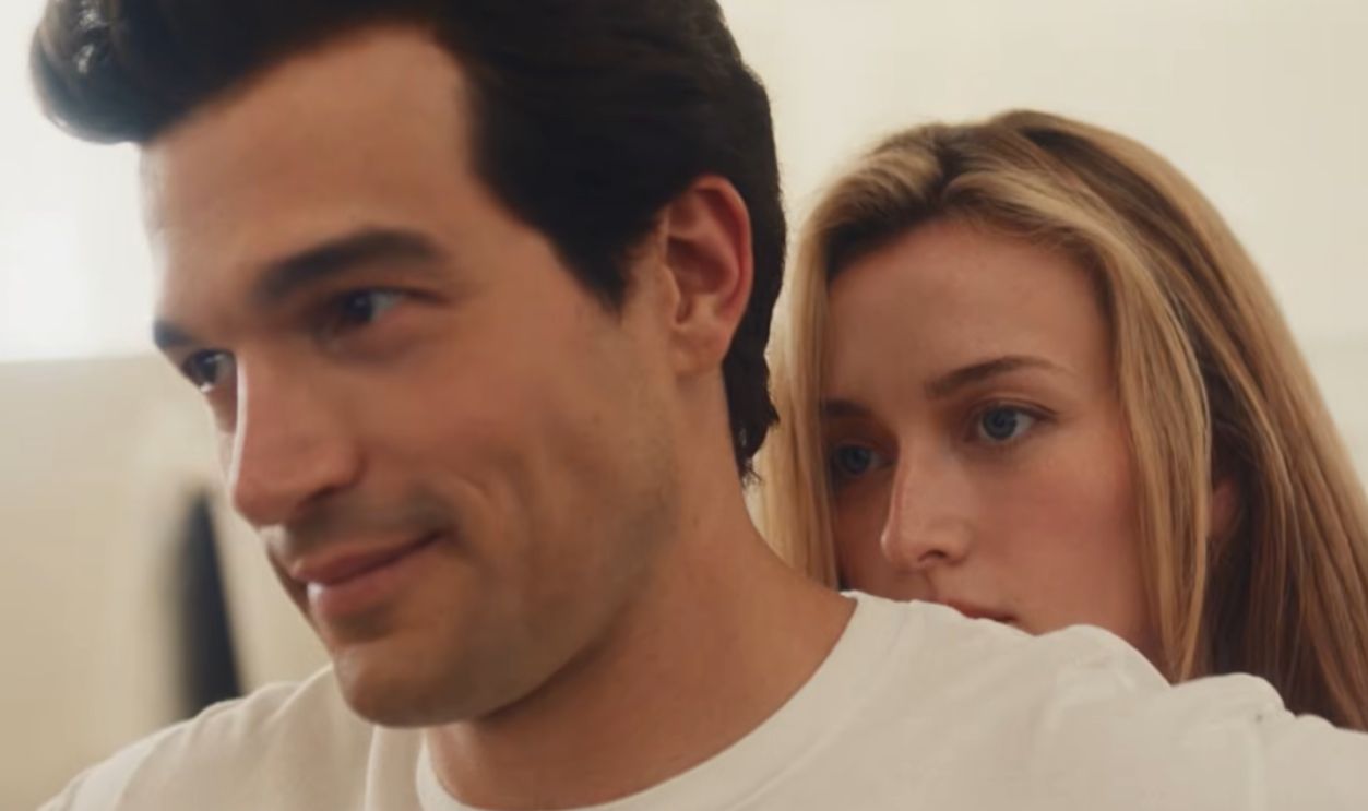 Screenshot from Love Story: John F. Kennedy Jr. & Carolyn Bessette (2026) 