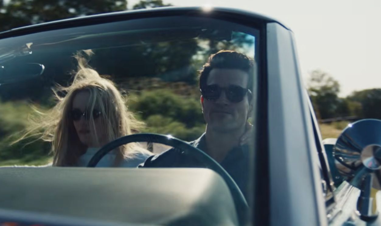 Screenshot from Love Story: John F. Kennedy Jr. & Carolyn Bessette (2026) 