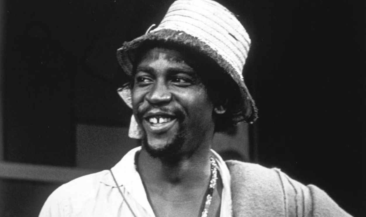 Actor Louis Gossett Jr. in a scene from the stage musical The Zulu and the Zayda.