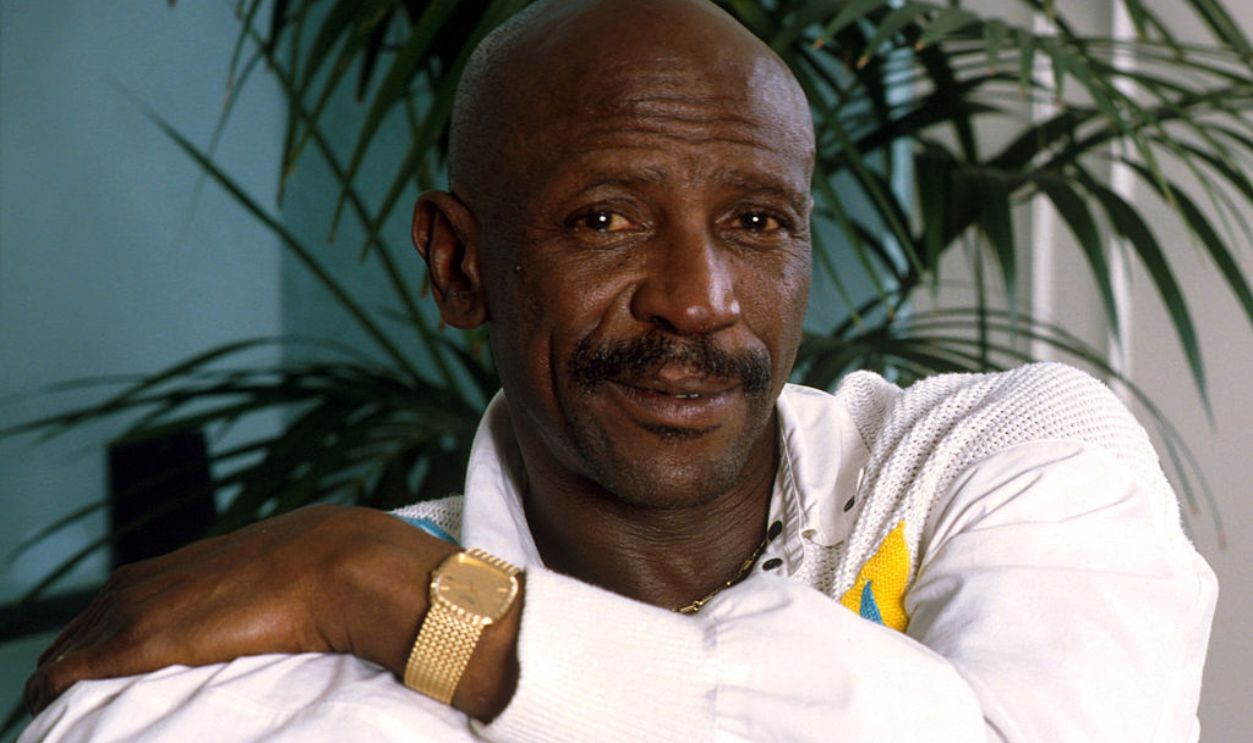 Louis Gossett Jr. during Louis Gossett Jr. 1985 Portrait Session by Bob Riha in Los Angeles, California, United States.