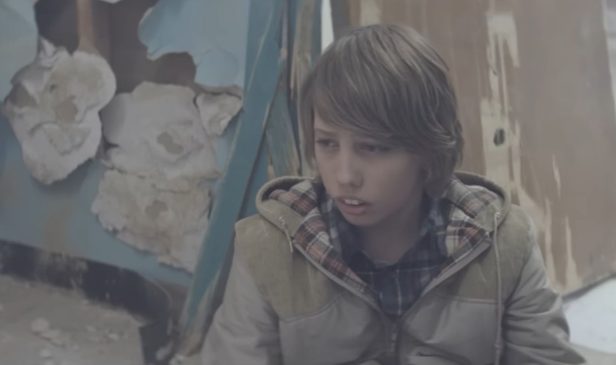 Screenshot from Titanium by David Guetta ft. Sia (2011) 