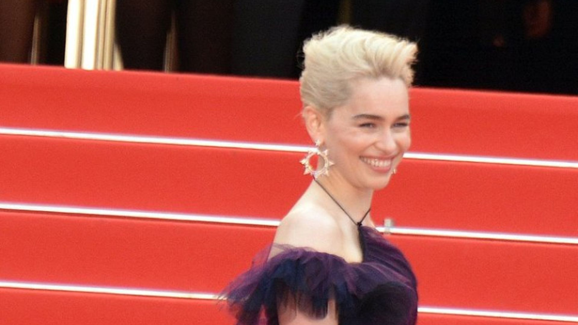Emilia Clarke au festival de Cannes