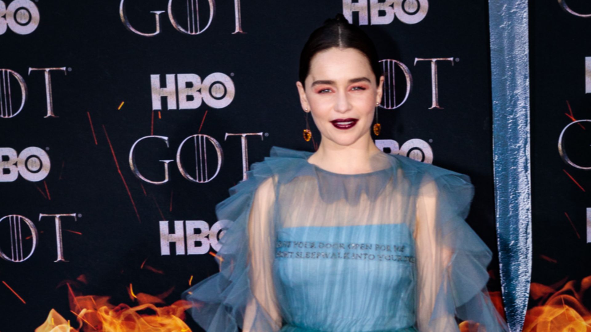 Emilia Clarke at the Game of Thrones Season 8 World Premiere at Radio City Music Hall, April 3, 2019. Photo by Sachyn Mital.