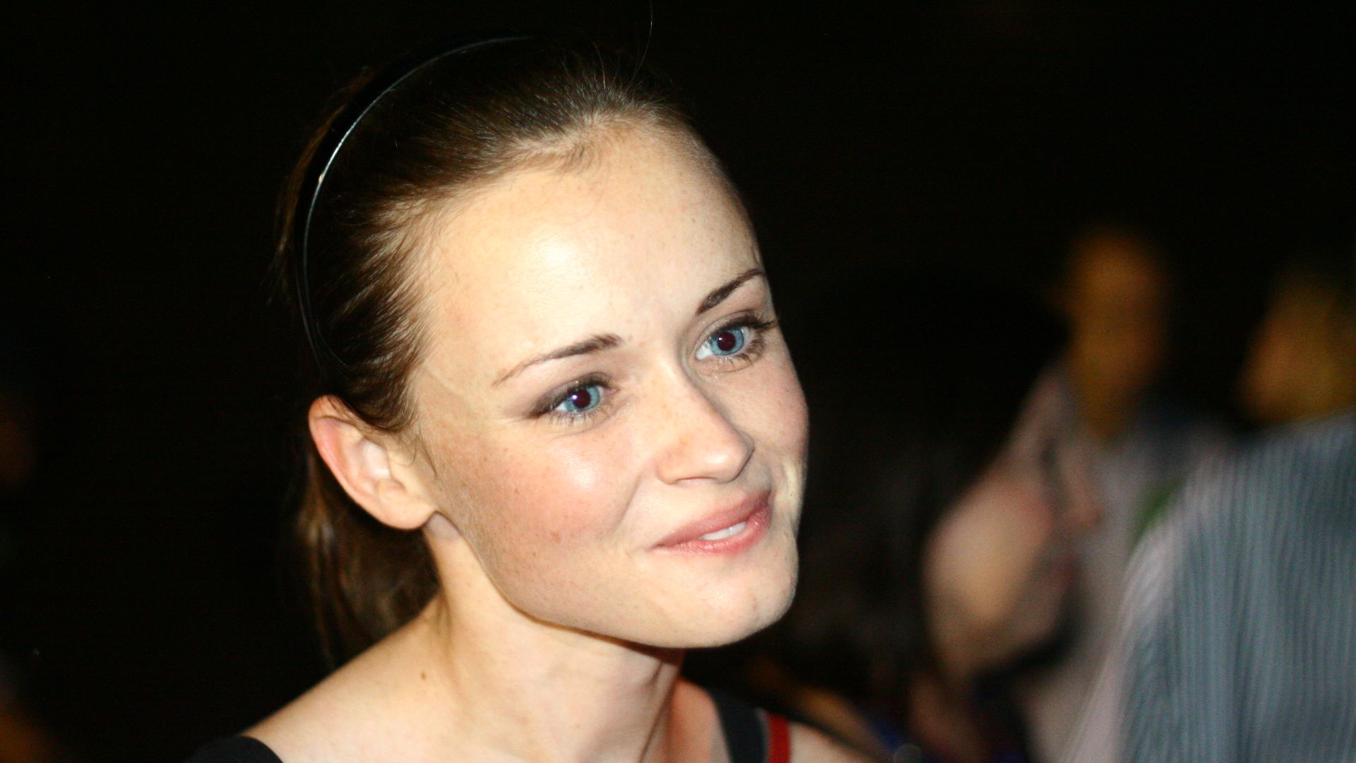 Actress Alexis Bledel in Houston, Texas. 2008