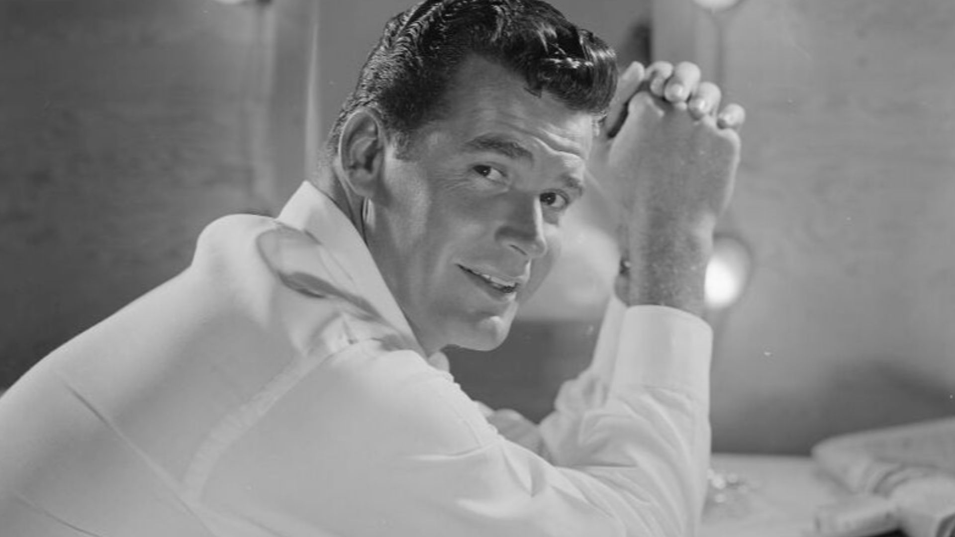 File consists of a portrait of American film and television actor James Garner.