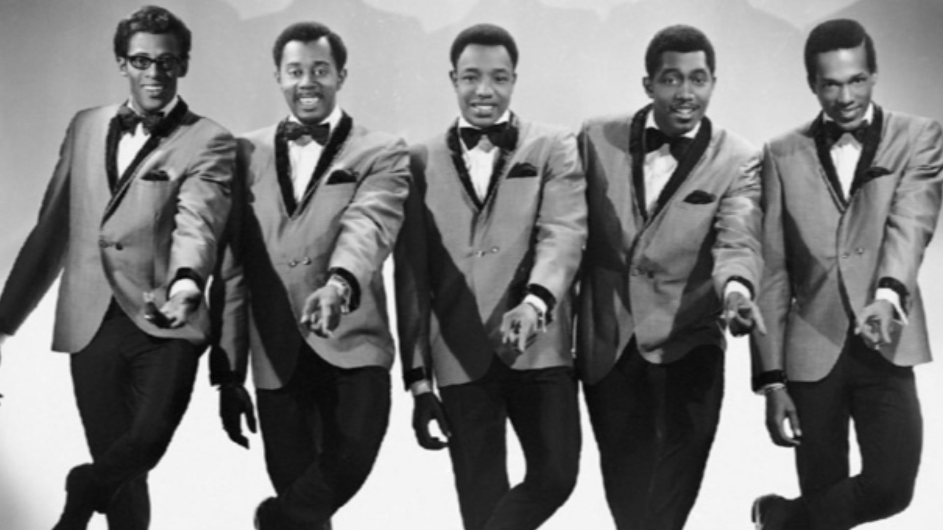 Photo of the music group The Temptations.