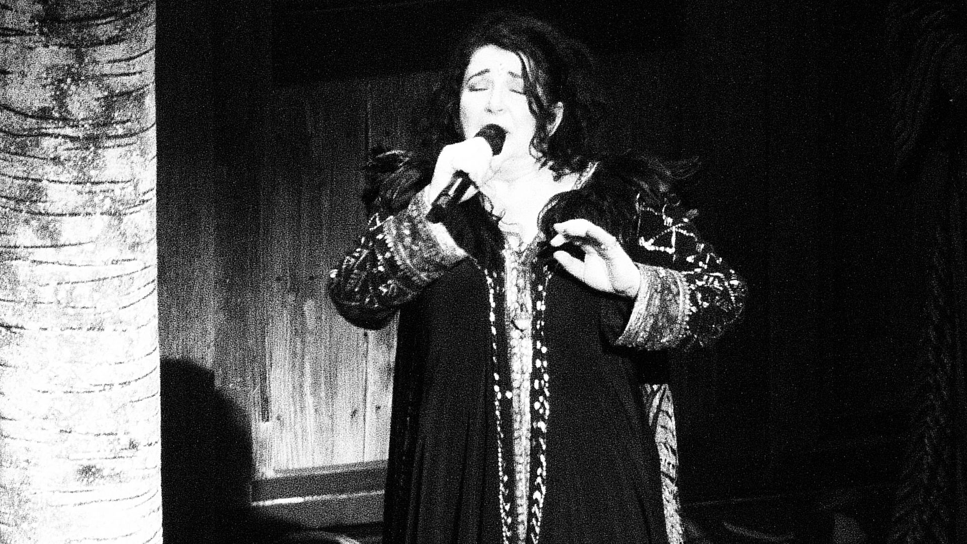 Kate Bush performing at her Before The Dawn Tour on 1 October 2014