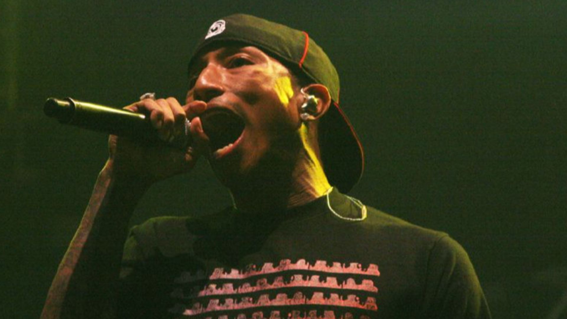 The american rapper Pharrell Williams