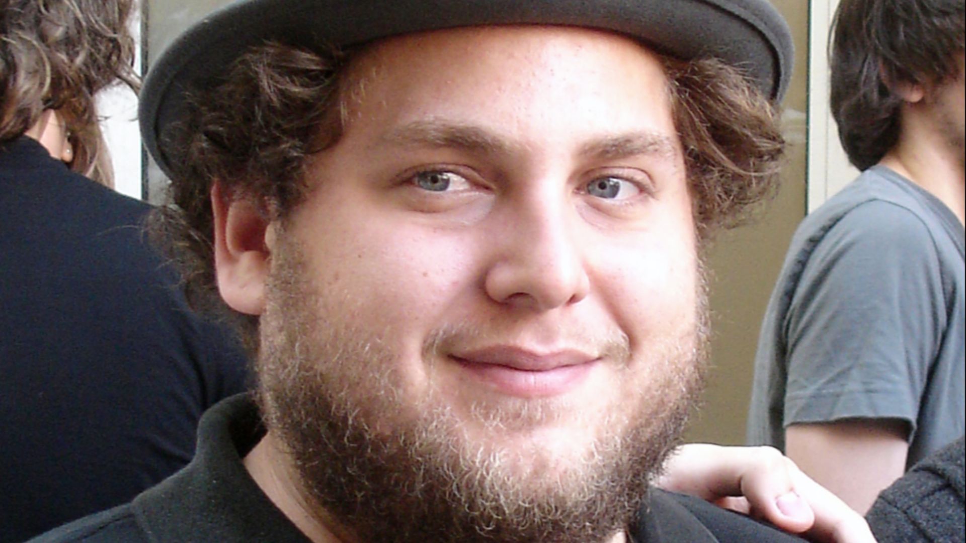 Jonah Hill, american actor (MACBA, Barcelona).