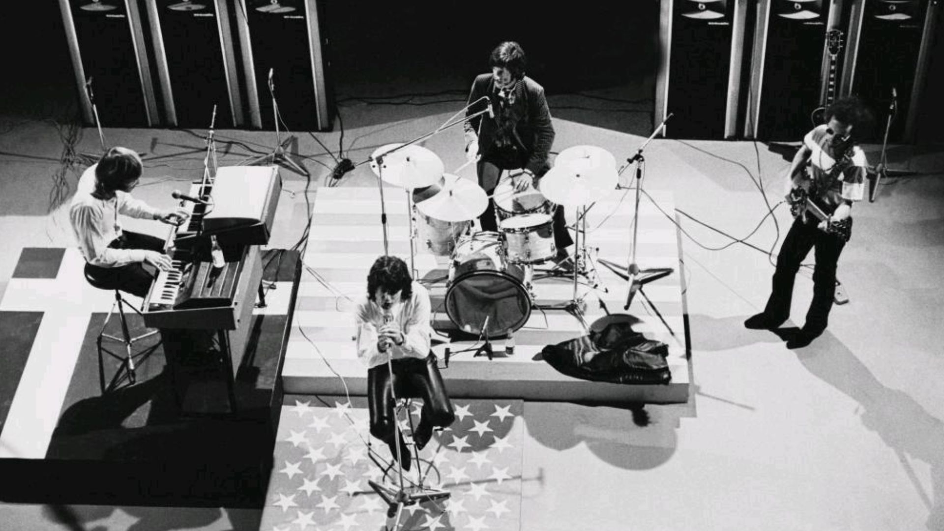 The Doors performing for Danish television in Copenhagen (Gladsaxe Television-Byen studio)