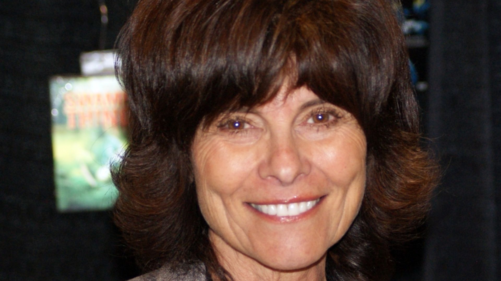 Adrienne Barbeau, born June 11, 1945 in Sacramento, California, is an American actress and the author of three books. Barbeau came to prominence in the 1970s as Broadway's original Rizzo in the musical Grease, and as Carol Traynor, the divorced daughter of Maude Findlay in the sitcom Maude. In the early 1980s, Barbeau was a sex symbol, starring in several horror and science fiction films including The Fog, Creepshow, Swamp Thing, and Escape from New York. During the 1990s, she became known for providing the voice of Catwoman on Batman: The Animated Series and subsequent Batman cartoon series. In the 2000s, she appeared in the HBO series Carnivàle as Ruthie the snake dancer.

Photo was taken at the Calgary Comic & Entertainment Expo (BMO Centre, Calgary, Alberta, Canada). Of my day at the convention, Adrienne was my favourite meeting. A truly beautiful woman, she is friendly, personable, and gracious.