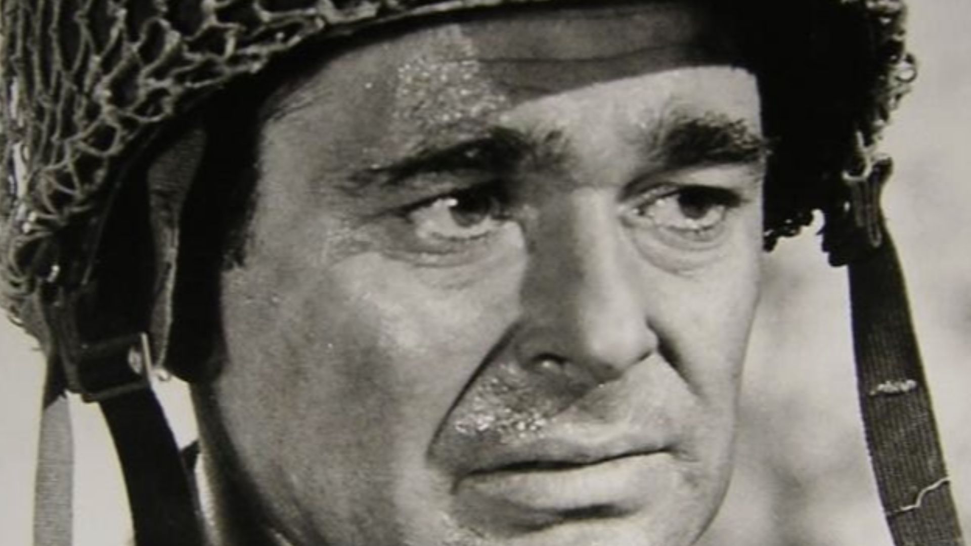 Stuart Whitman in The Longest Day - publicity still (original image cropped : see source)