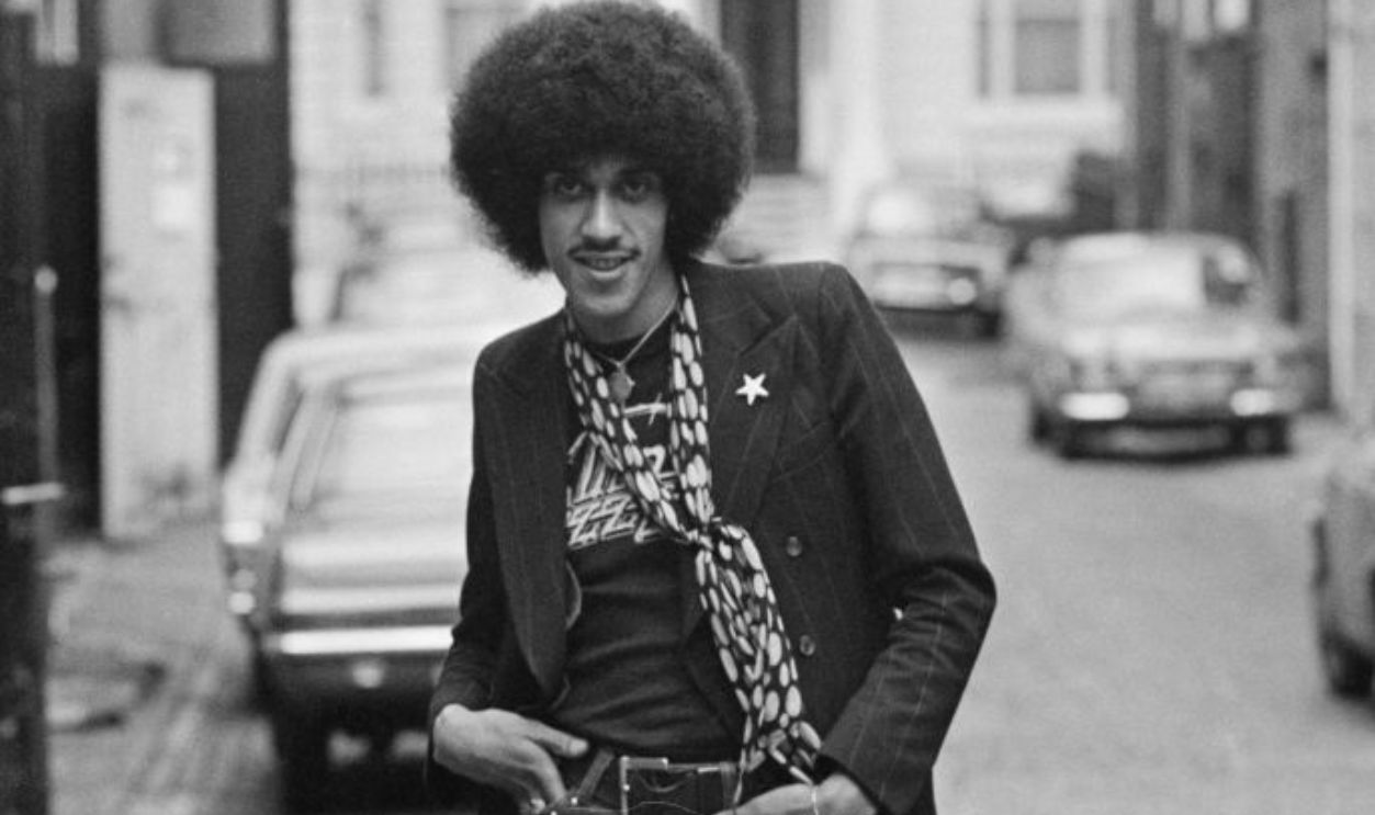 Irish singer and musician Phil Lynott (1949 - 1986), the frontman of rock band Thin Lizzy, UK, 23rd February 1973. 