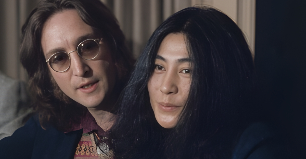 John Lennon and Yoko Ono
