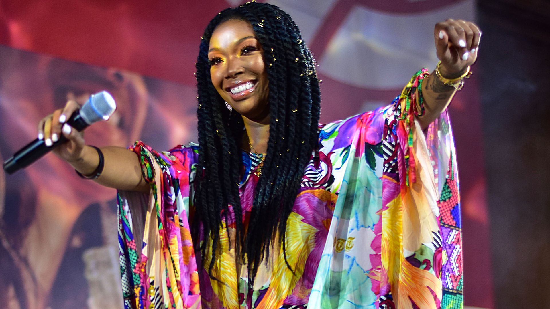 American singer and actress Brandy Norwood