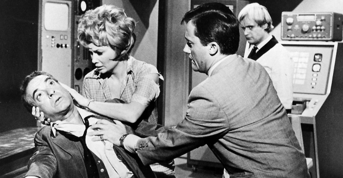 Scene from the television program The Man From U.N.C.L.E.