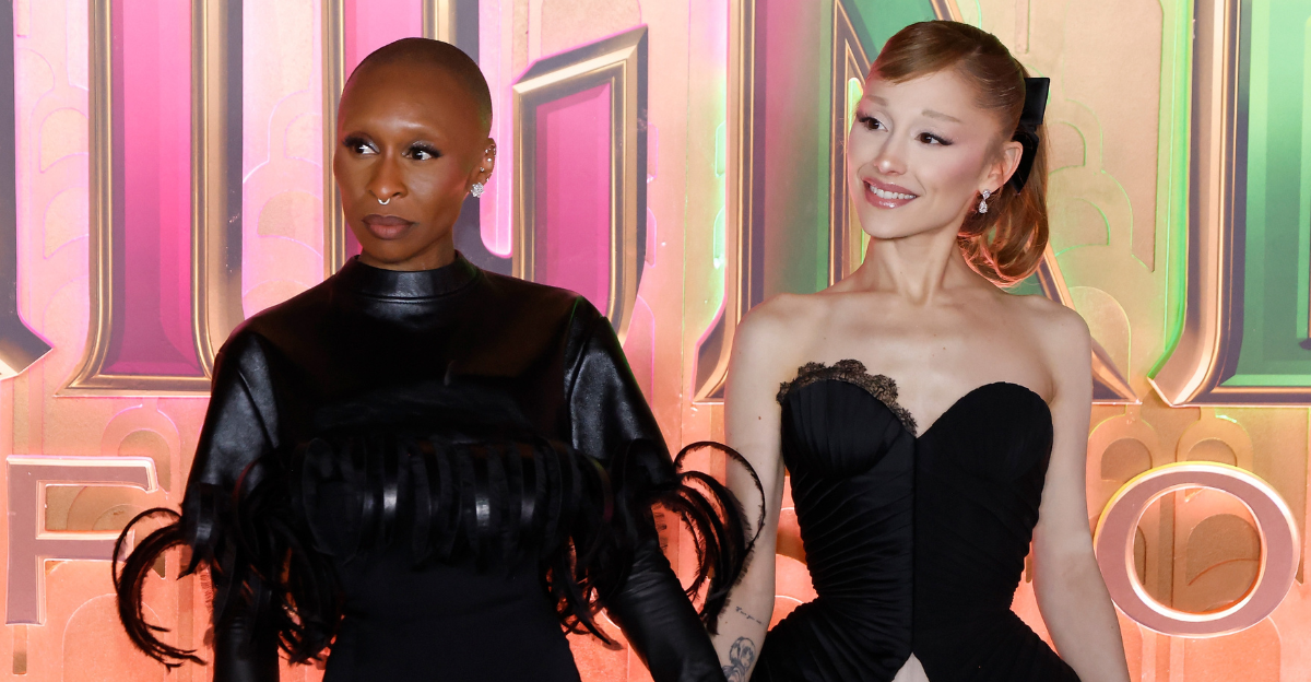 NOVEMBER 17: Cynthia Erivo and Ariana Grande