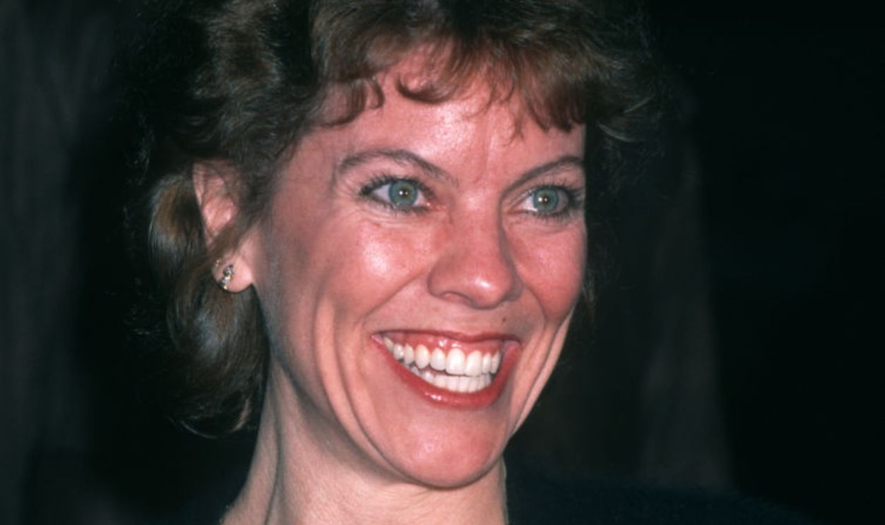 155515907 - Actress Erin Moran attends the premiere of The Evening Star on December 13, 1996 at Mann National Theater in Westwood, California. 