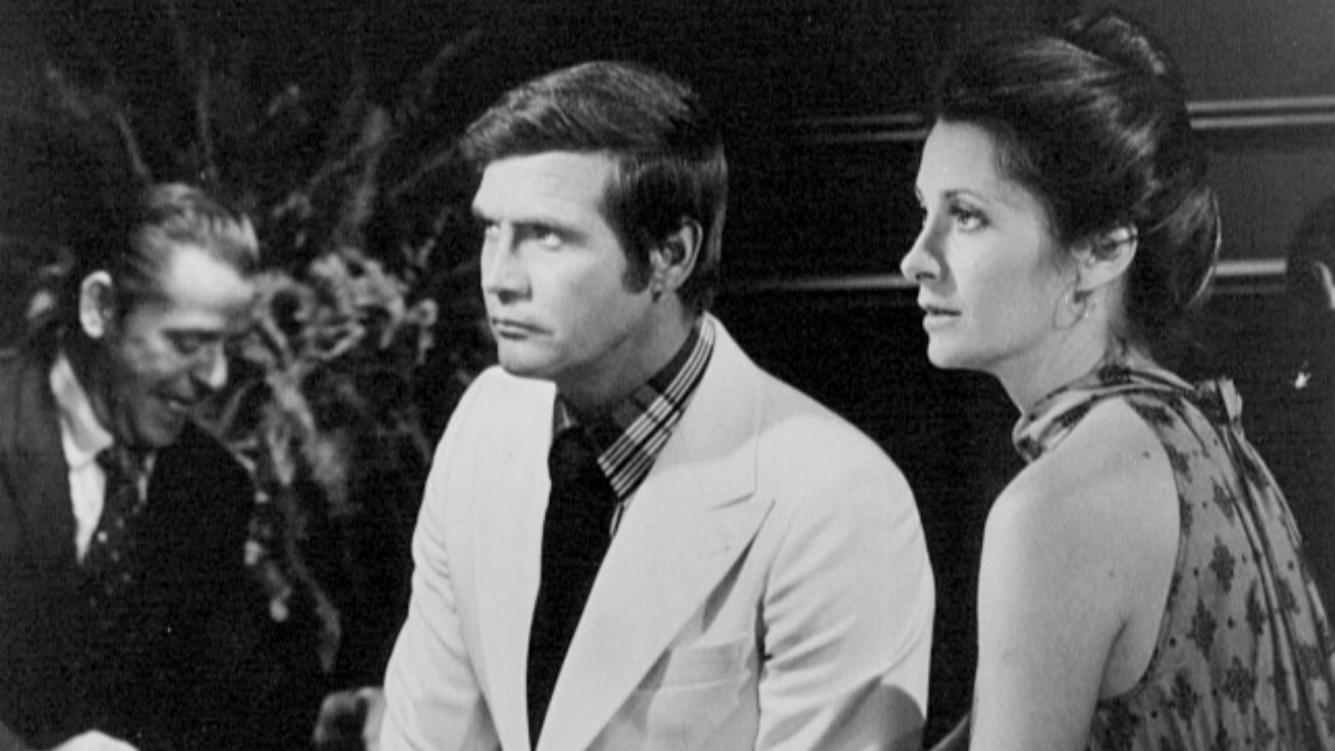 Photo of Lee Majors and Elizabeth Ashley from the televison program The Six Million Dollar Man.