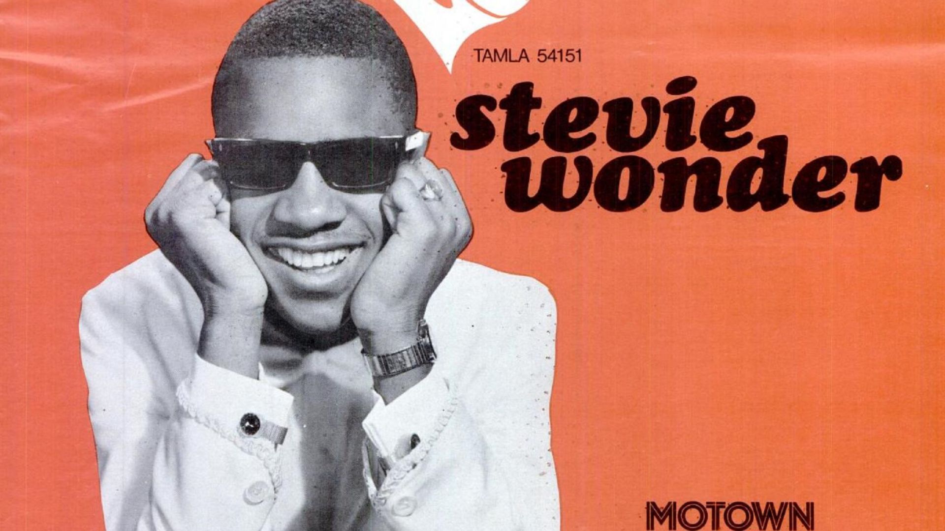 Advertisement for Stevie Wonder's single,