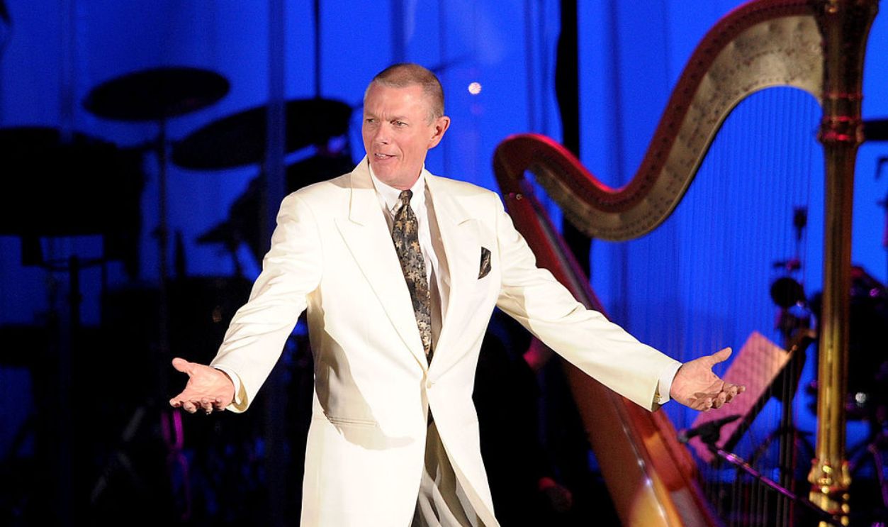 Inductee Richard Carpenter of The Carpenters on stage during the Hollywood Bowl Opening Night Gala held at the Hollywood Bowl 