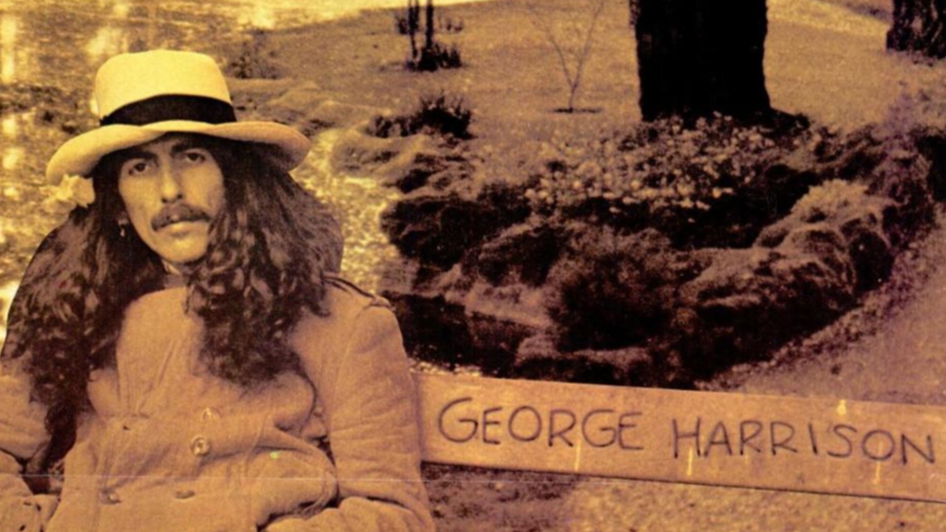 Trade ad for George Harrison's album Dark Horse.