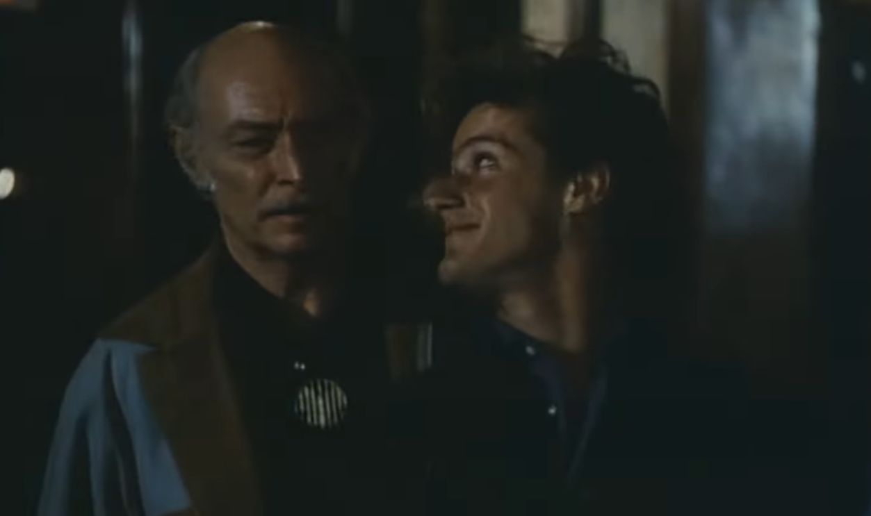 Screenshot from The Master (1984)