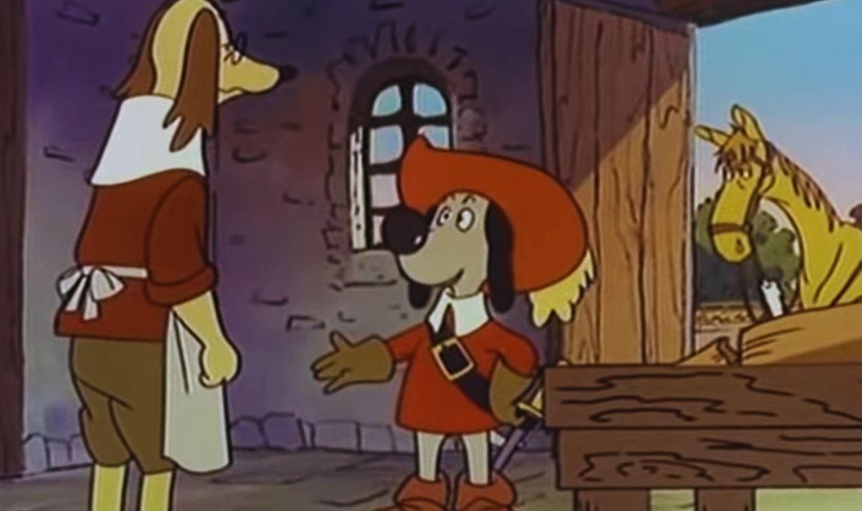 Screenshot from Dogtanian and the Three Muskehounds (1981-1983)