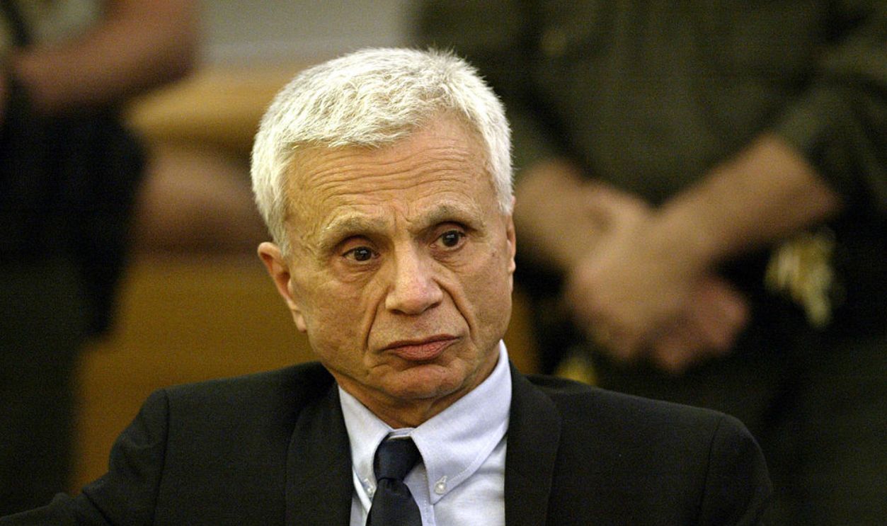 Robert Blake reacts after hearing he was acquited on all counts in his murder trial for the death of his wife Bonny Lee Bakley in Los Angeles Wednesday, March 16, 2005. Pool Photo by Nick Ut