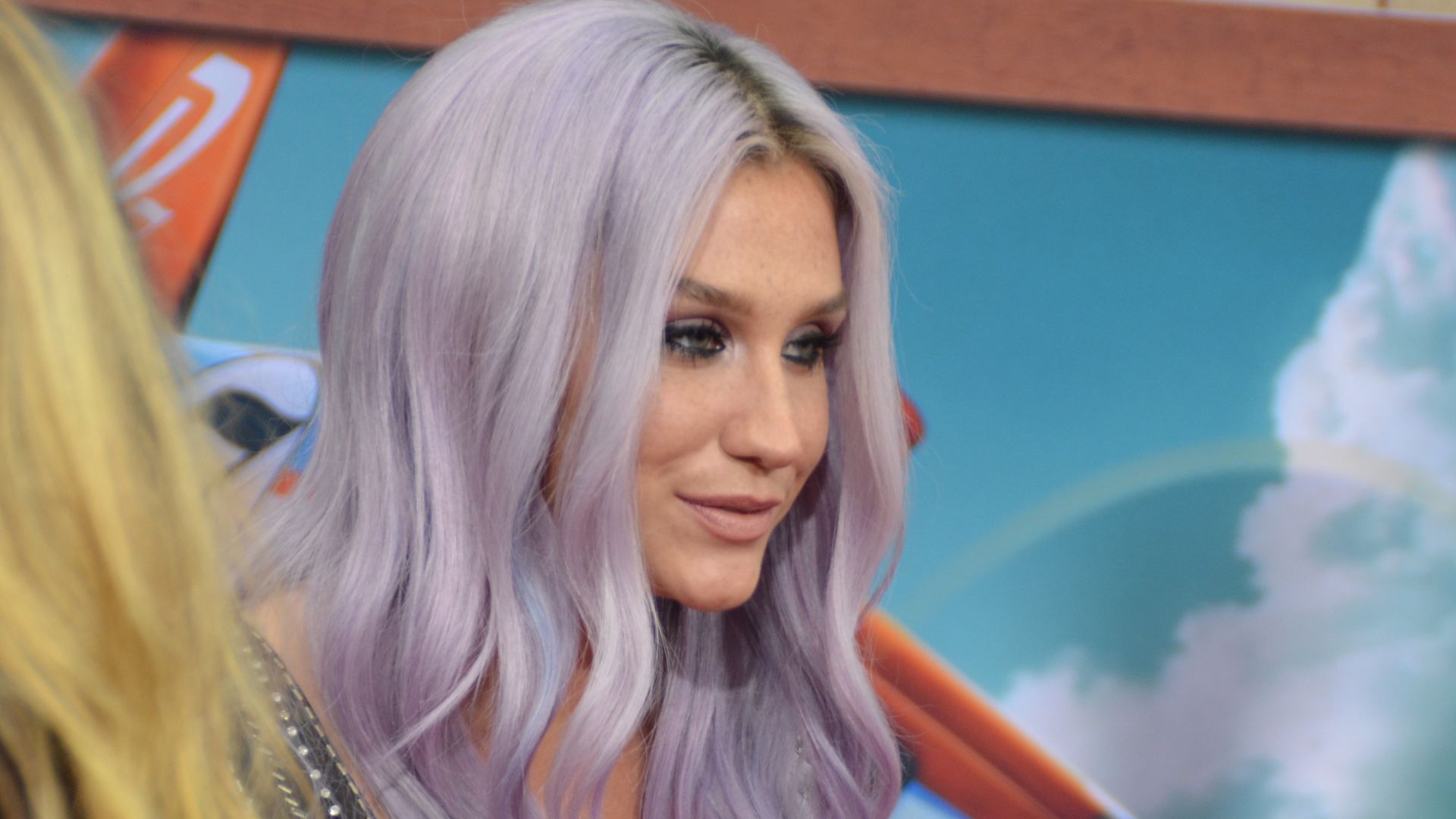 Singer Kesha at the premiere of Planes: Fire & Rescue at the El Capitan Theatre on July 15, 2014