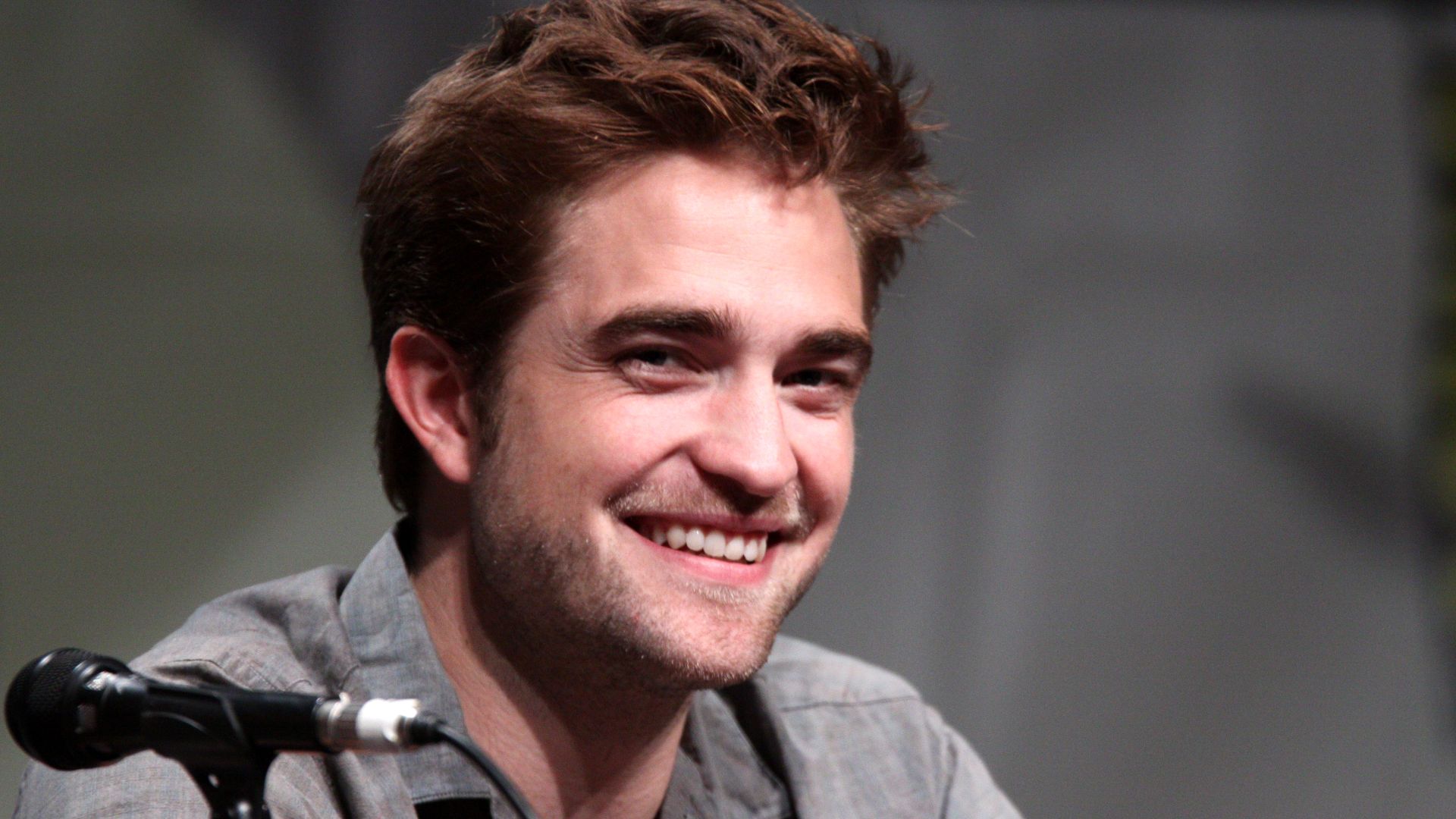 Robert Pattinson speaking at the 2012 San Diego Comic-Con International in San Diego, California.

Please attribute to Gage Skidmore if used elsewhere.