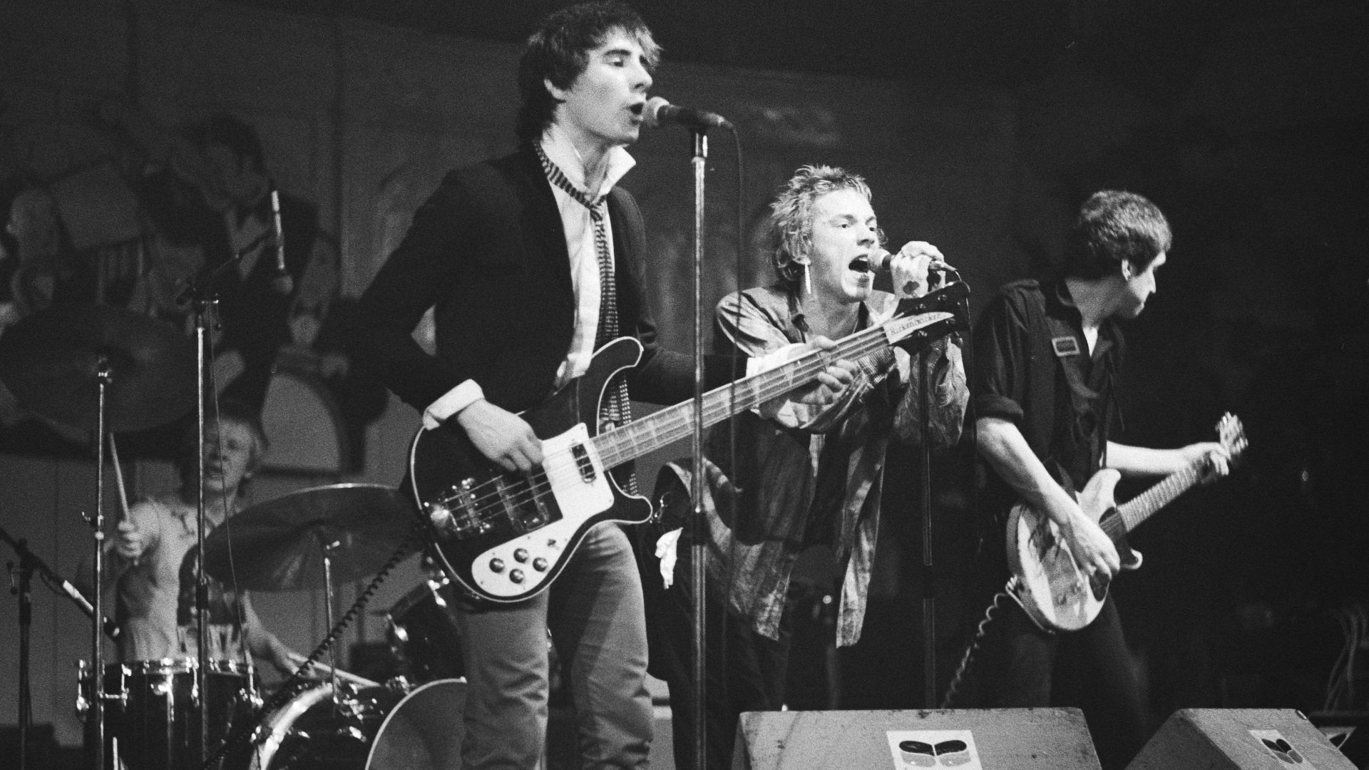 Sex Pistols perform in Paradiso, Amsterdam.