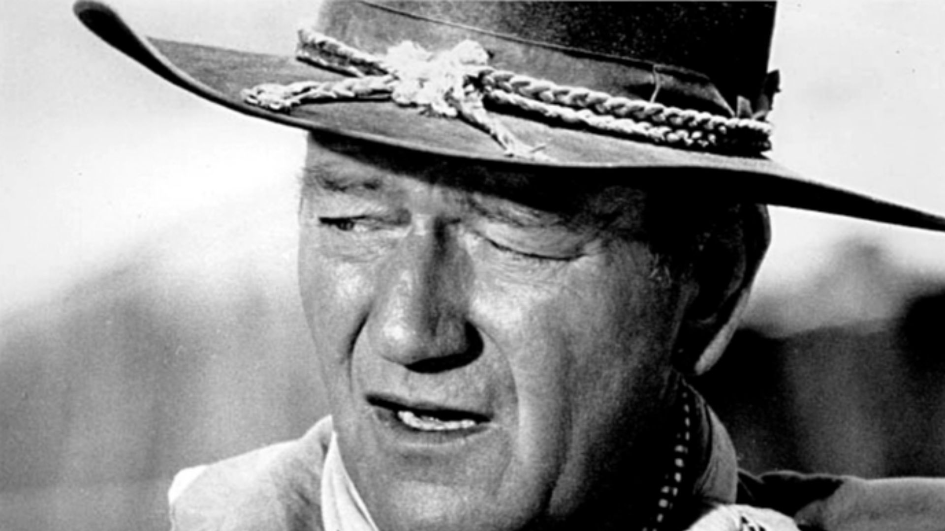 Publicity photo of John Wayne for film The Comancheros.