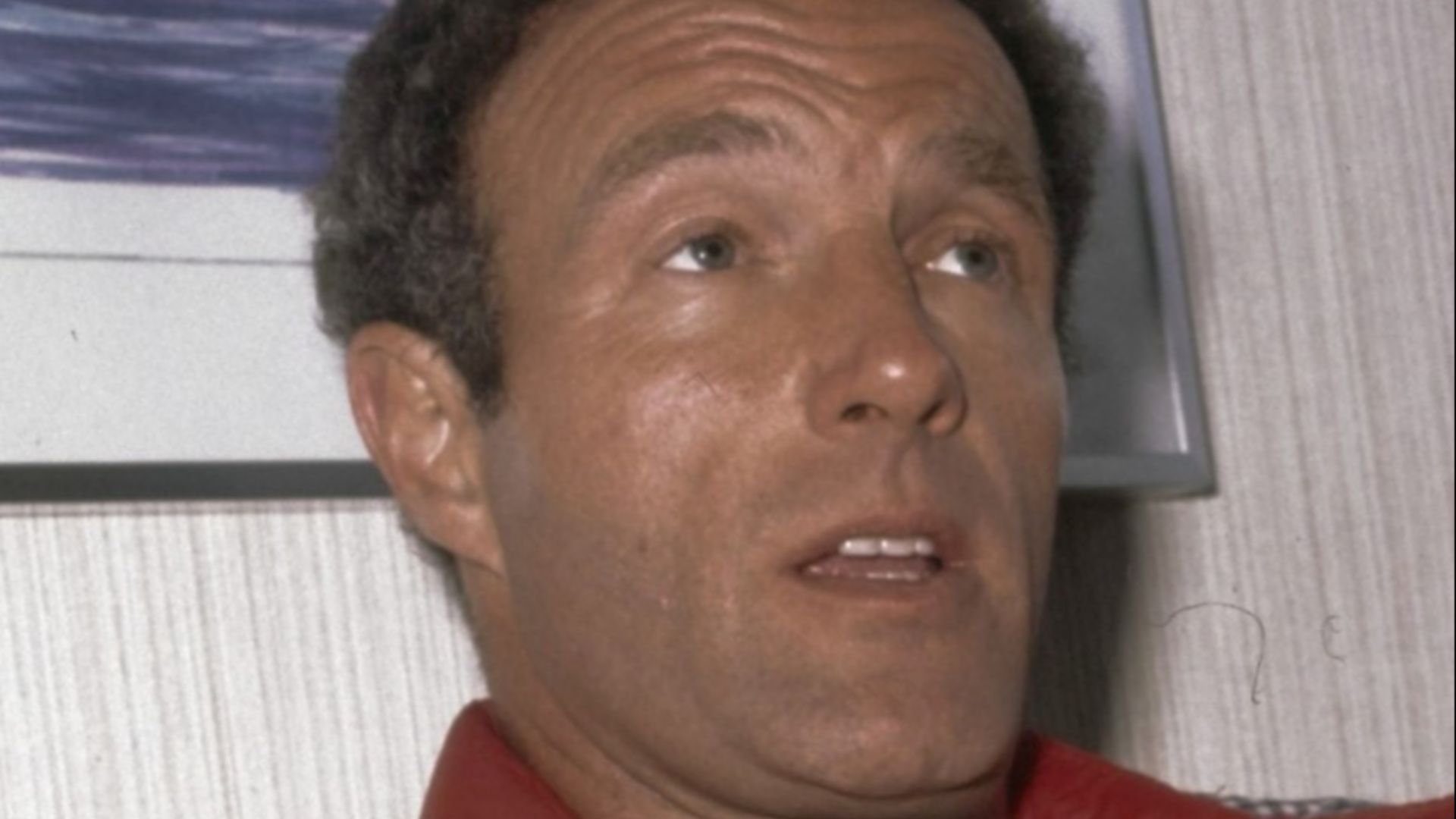 De filmacteur James Caan in Nederland voor opnamen van de film