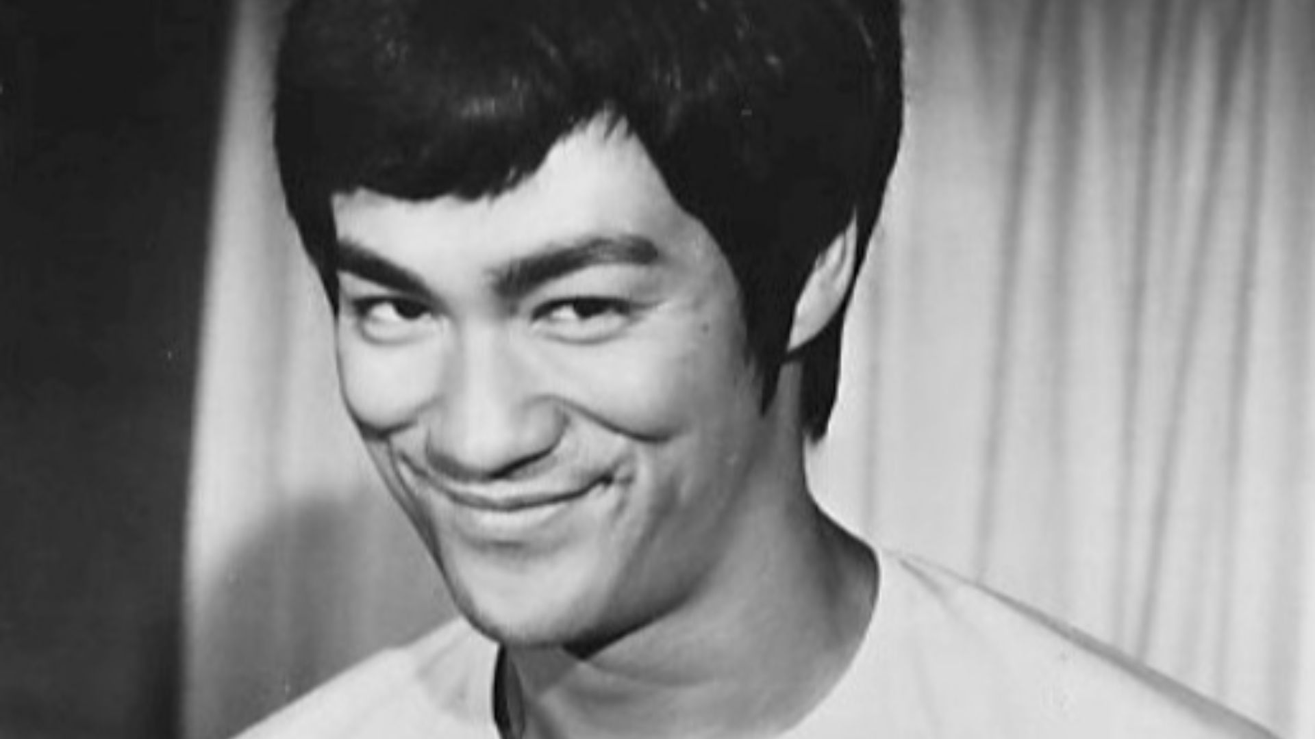 Photo of Bruce Lee from the film Fists of Fury (aka The Big Boss).