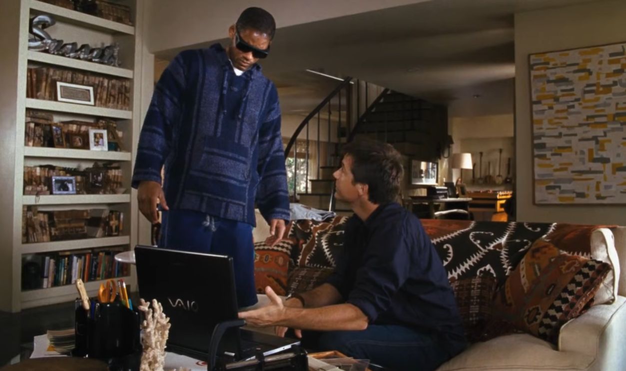 Screenshot from Hancock (2008)