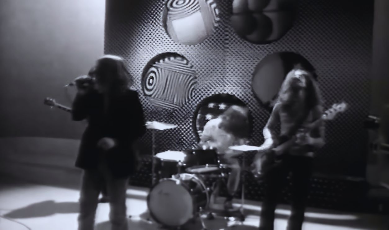 Screenshot from Black Sabbath - Paranoid [Official Music Video] (1970) 